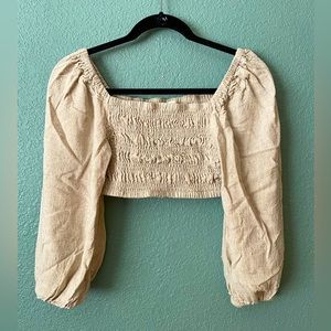 Bohme Linen Crop